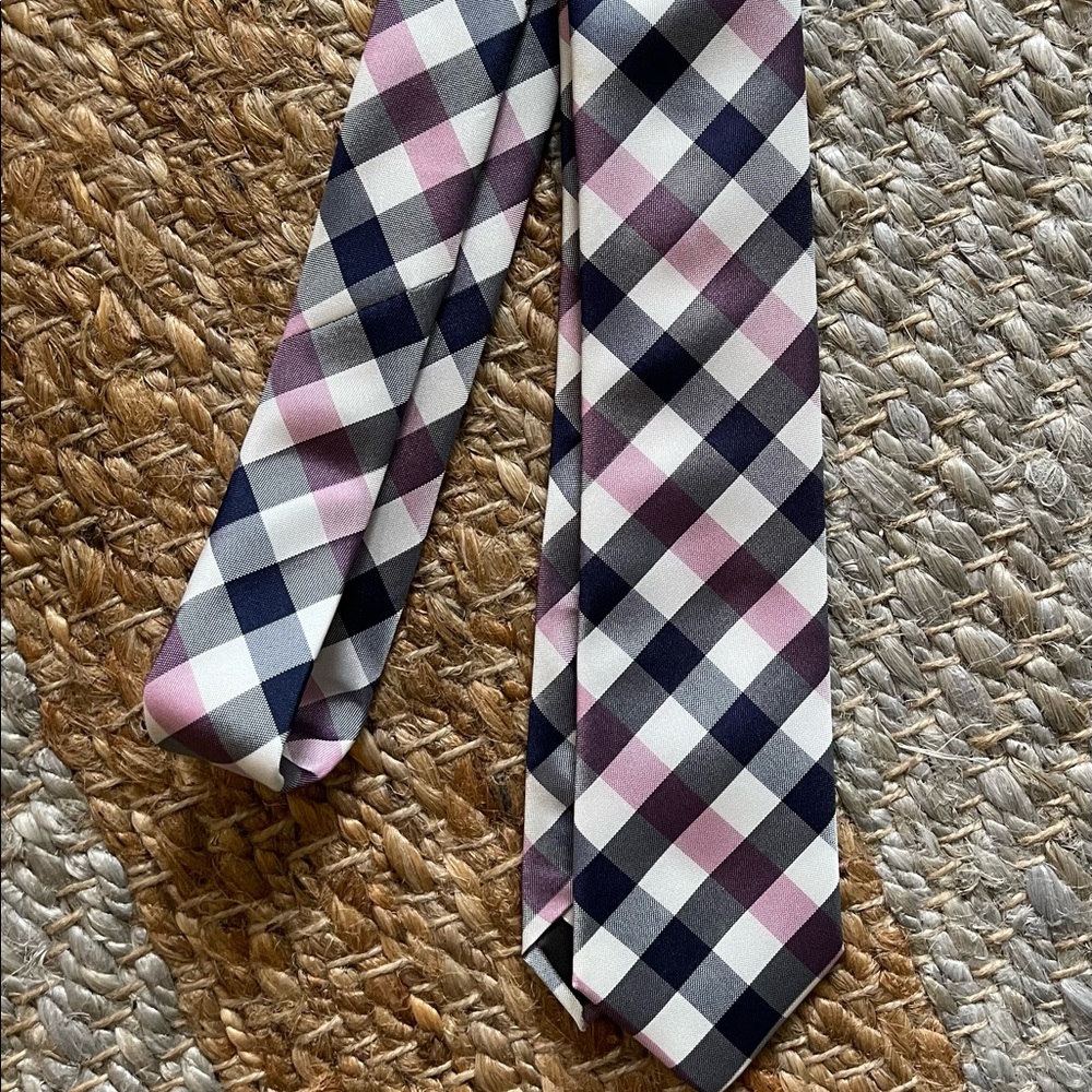 Bedford Broome checked tie